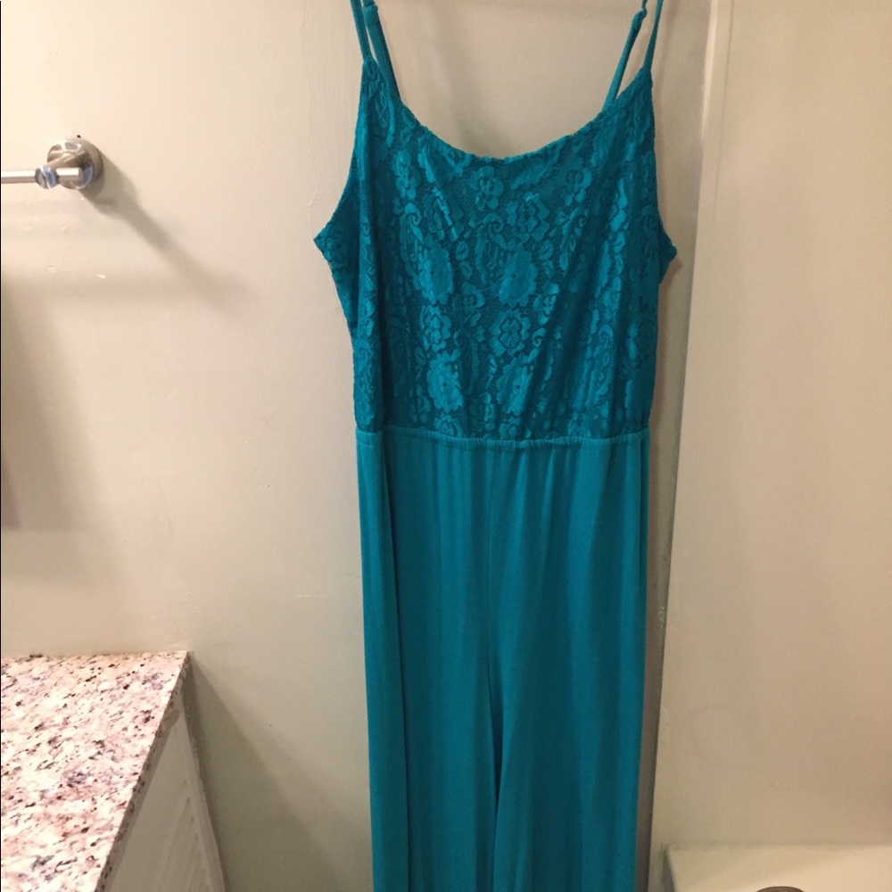 Long one piece pant romper